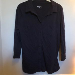 MERONA relaxed collared button down